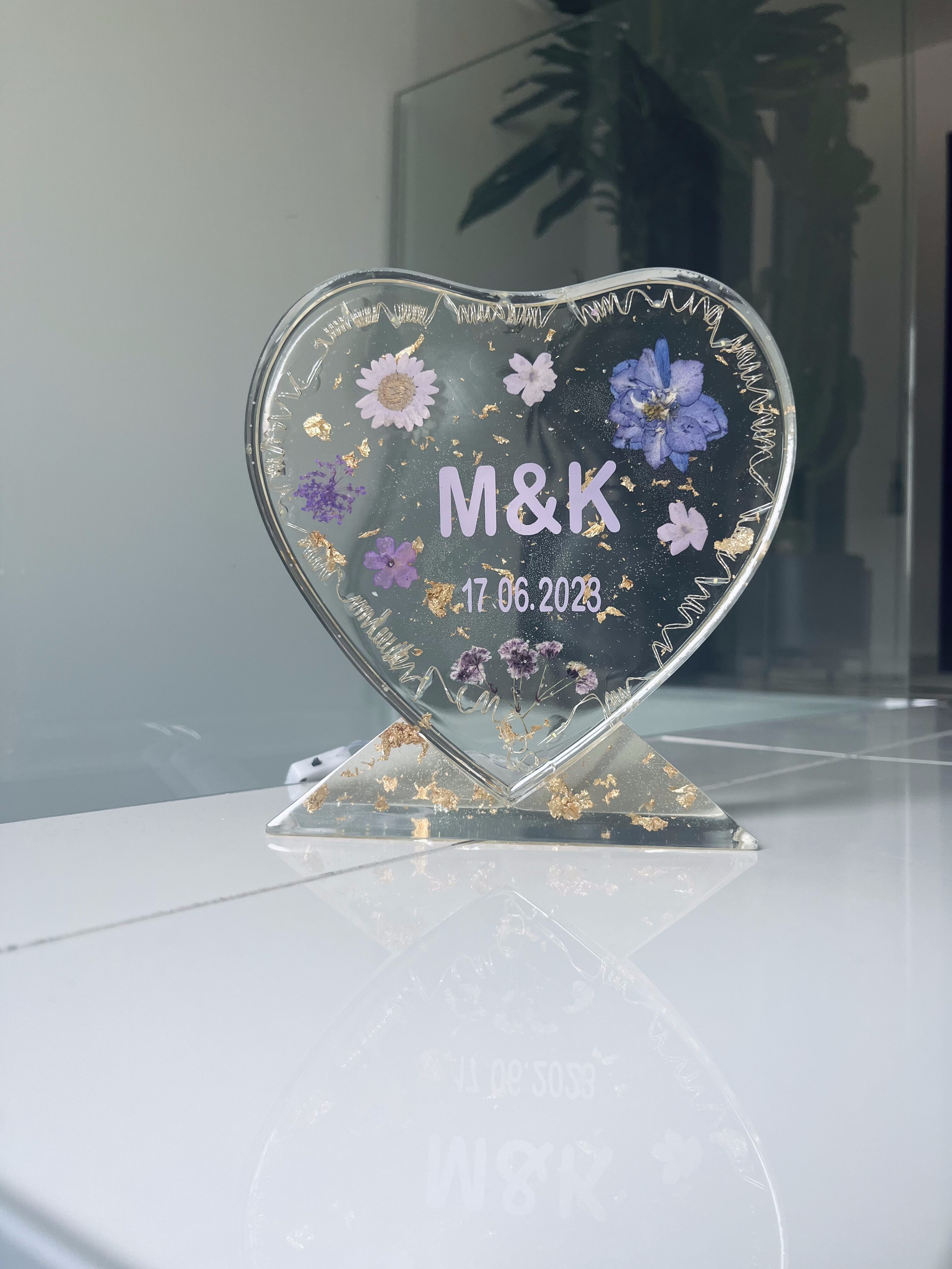 Coeur Eternel sur socle – Image 5